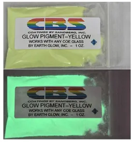 1 OZ CBS Coatings by Sandberg Glow Pigment Yellow