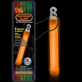 6" Glow Stick - Orange