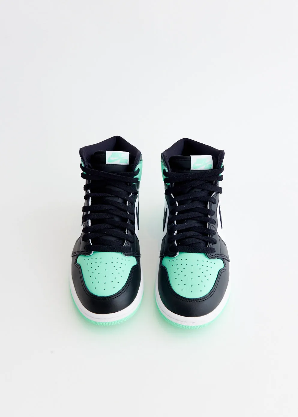 Air Jordan 1 Retro High OG 'Green Glow' Sneakers