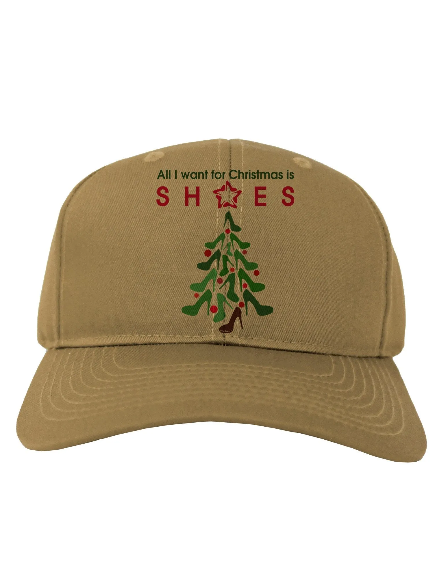 All I want for Christmas is Shoes Adult Baseball Cap Hat