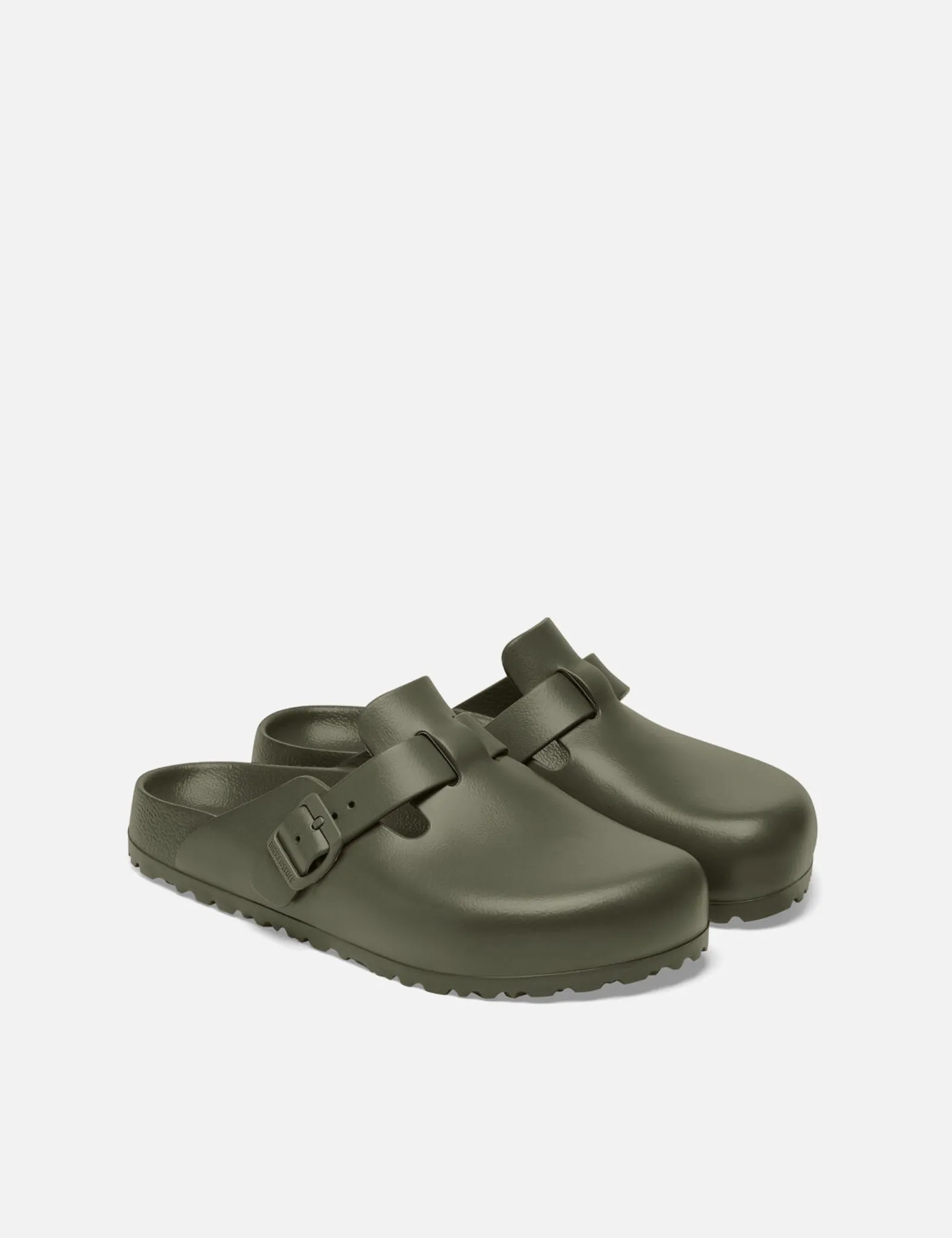 Birkenstock Women's Boston Clogs EVA (Narrow) - Khaki