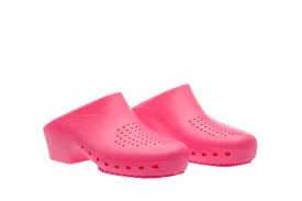 Calzuro Classic clogs with Upper Holes - Hot Pink