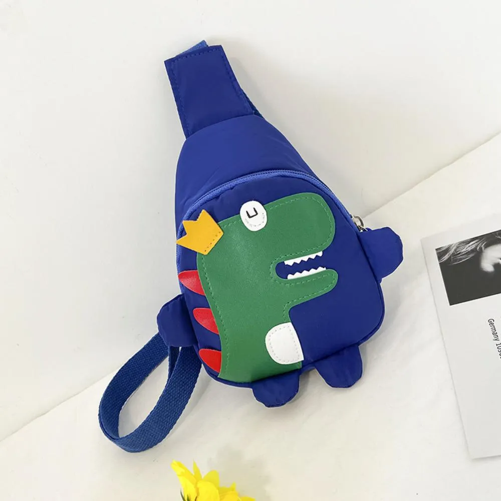 Cartoon Cute Little Dinosaur Nylon Children Diagonal Bag Children's Bags Wholesale