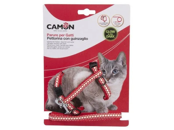 Cat Harness And Leash-Glow In The Dark 10X1200