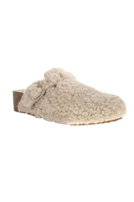 Chinese Laundry Magnolia Cream Sherpa Clogs | Pre Order