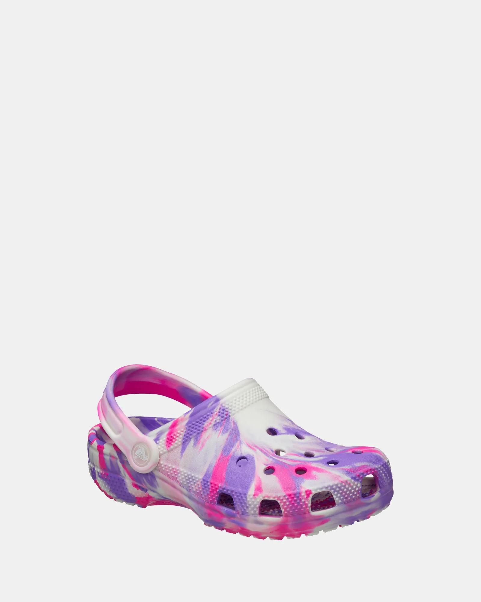 Classic Glow Marble Clog Infant Pink Crush/Multi