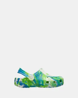 Classic Glow Marble Clog Infant Prep Blue/Multi