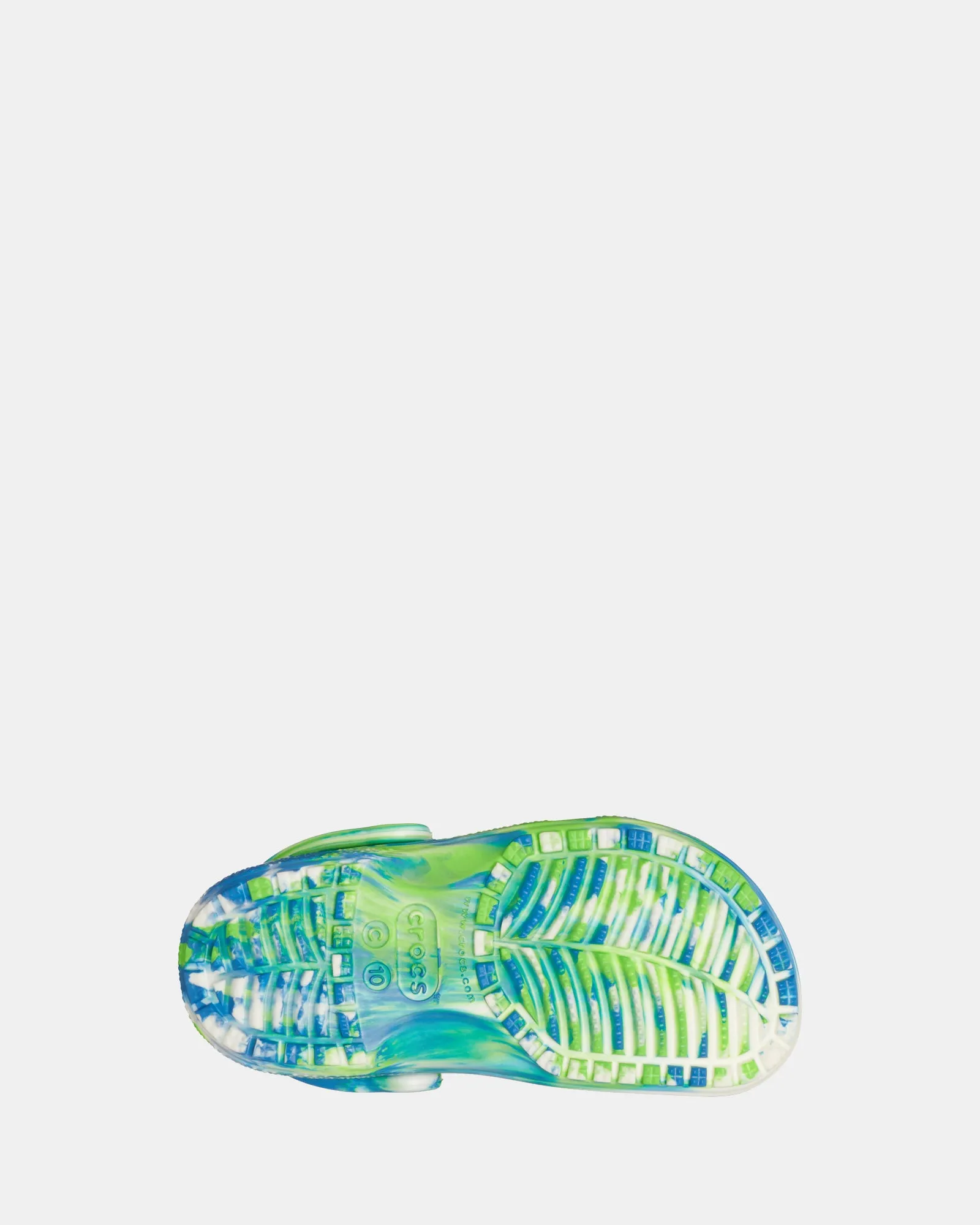 Classic Glow Marble Clog Infant Prep Blue/Multi