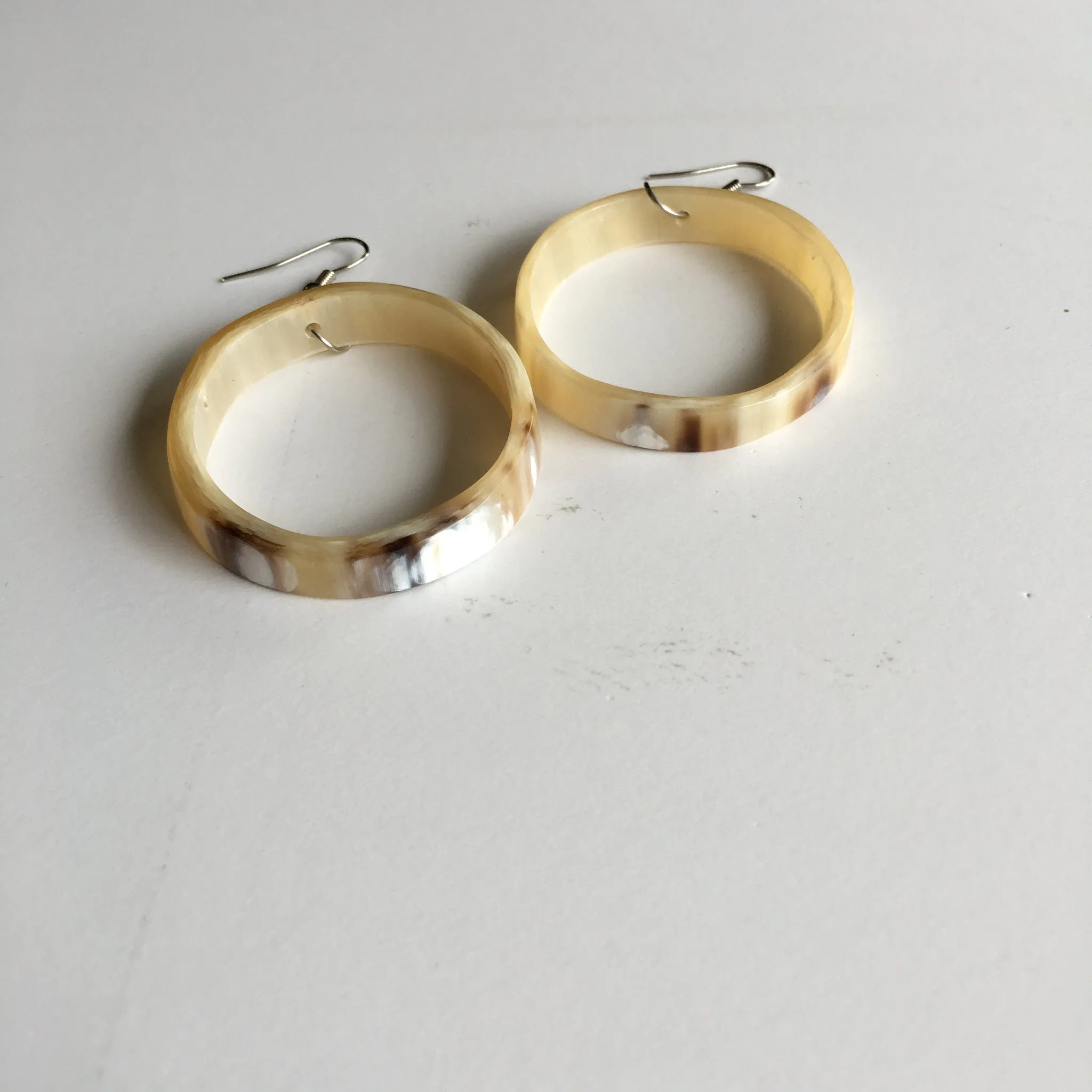 Cow Horn Earrings