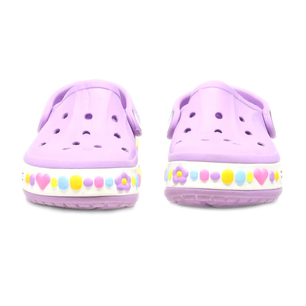 Crocs Bayaband Charm Clogs Eva Purple Colour For Kids