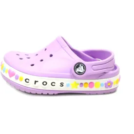 Crocs Bayaband Charm Clogs Eva Purple Colour For Kids