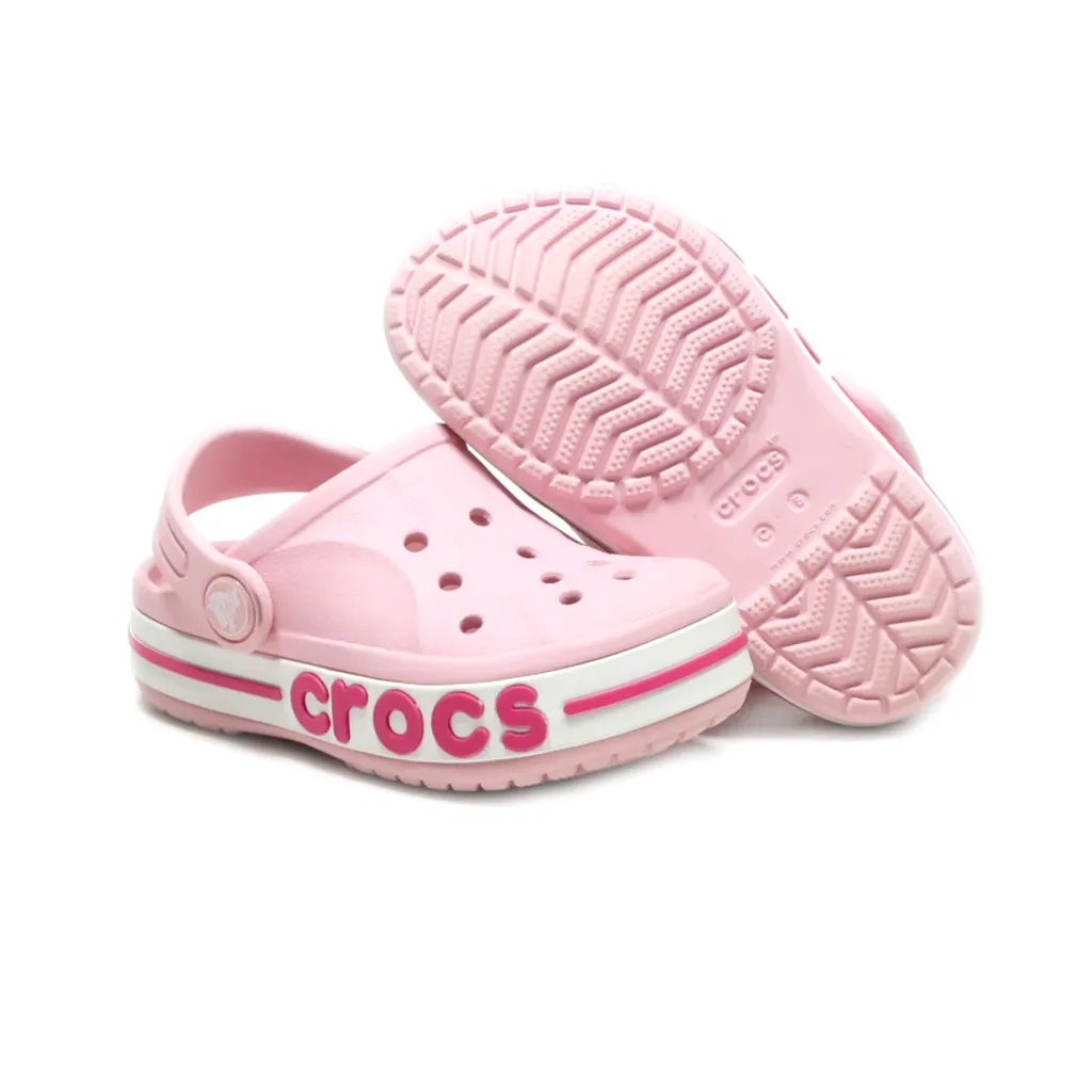 Crocs Bayaband Clogs Rubber Pink Colour For Kids