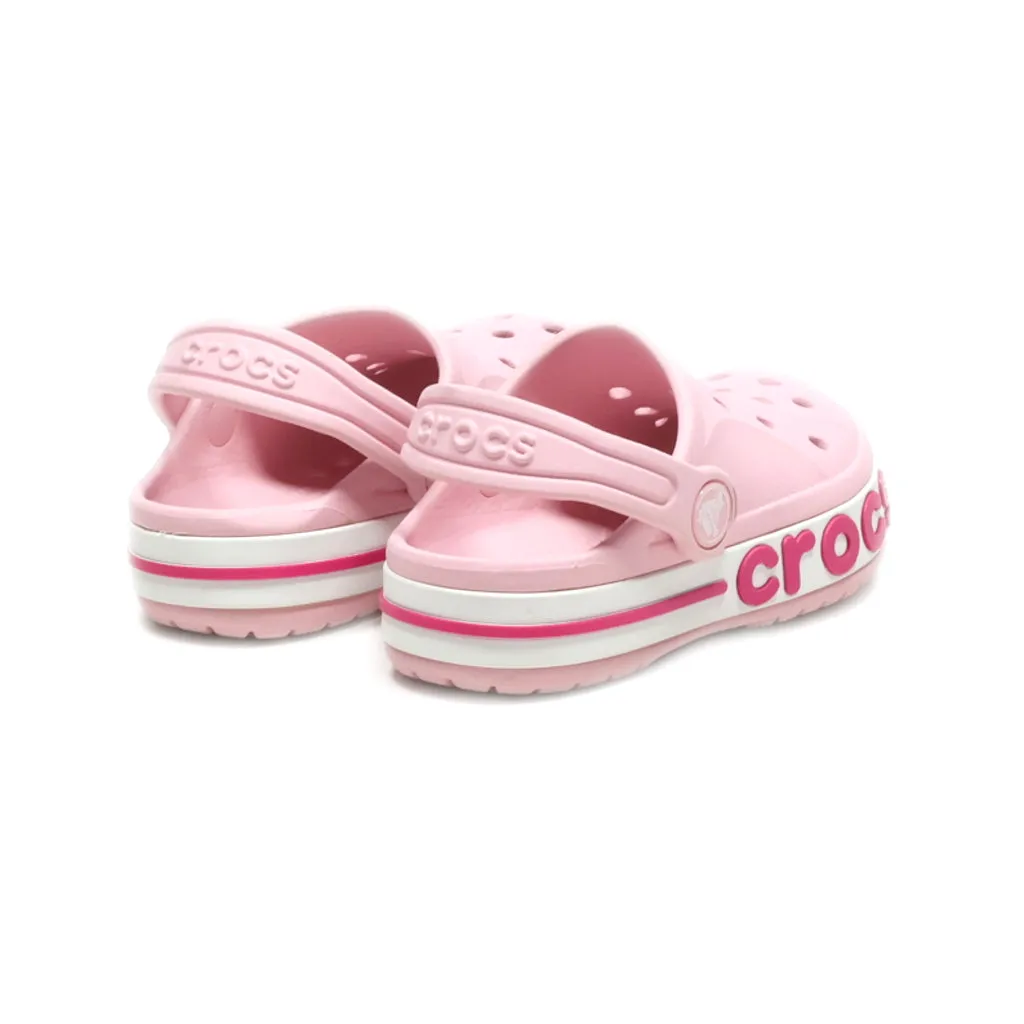 Crocs Bayaband Clogs Rubber Pink Colour For Kids