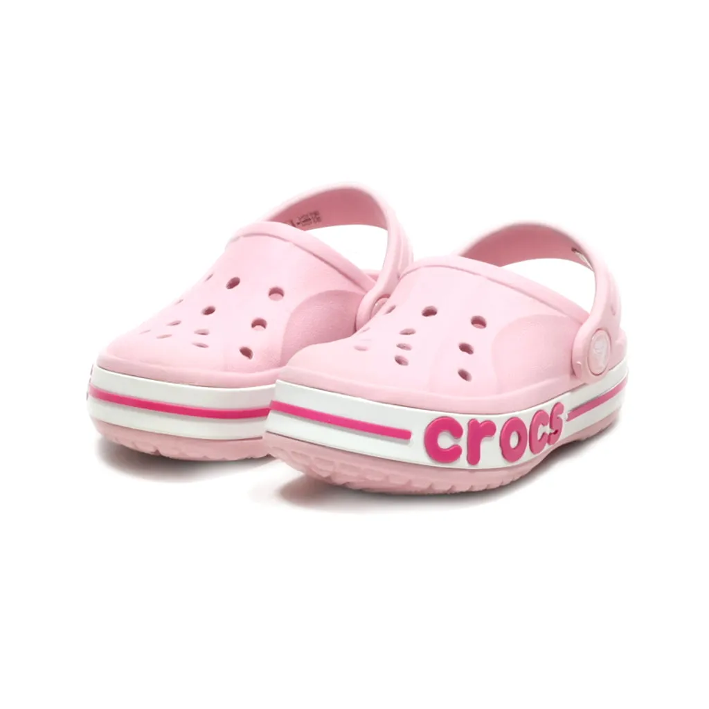 Crocs Bayaband Clogs Rubber Pink Colour For Kids