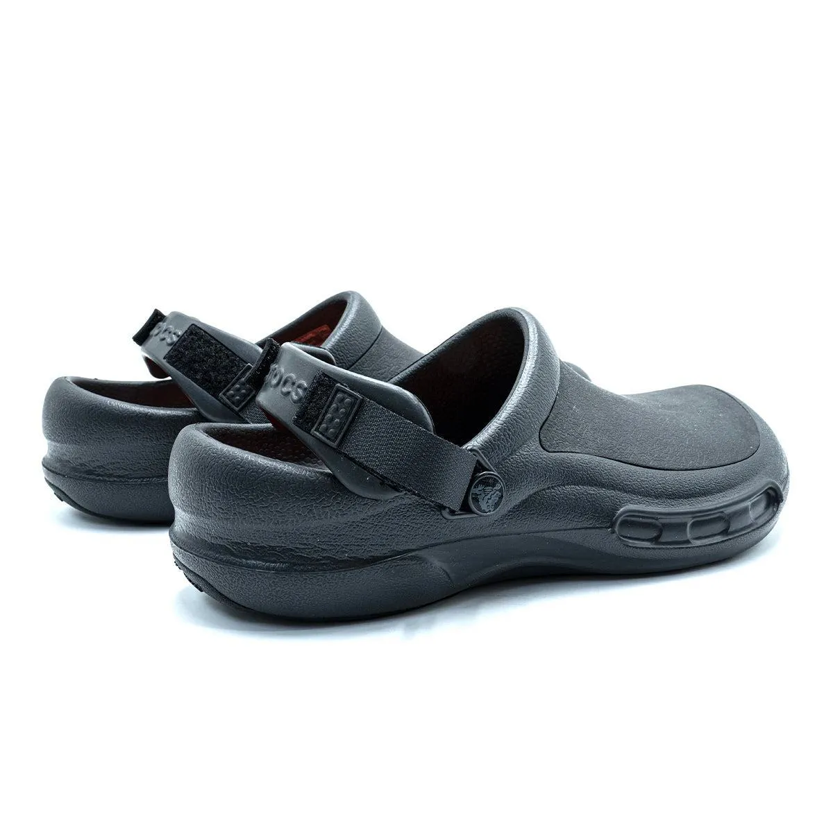 Crocs Bistro Pro Literide Clogs Rubber Black Colour For Women