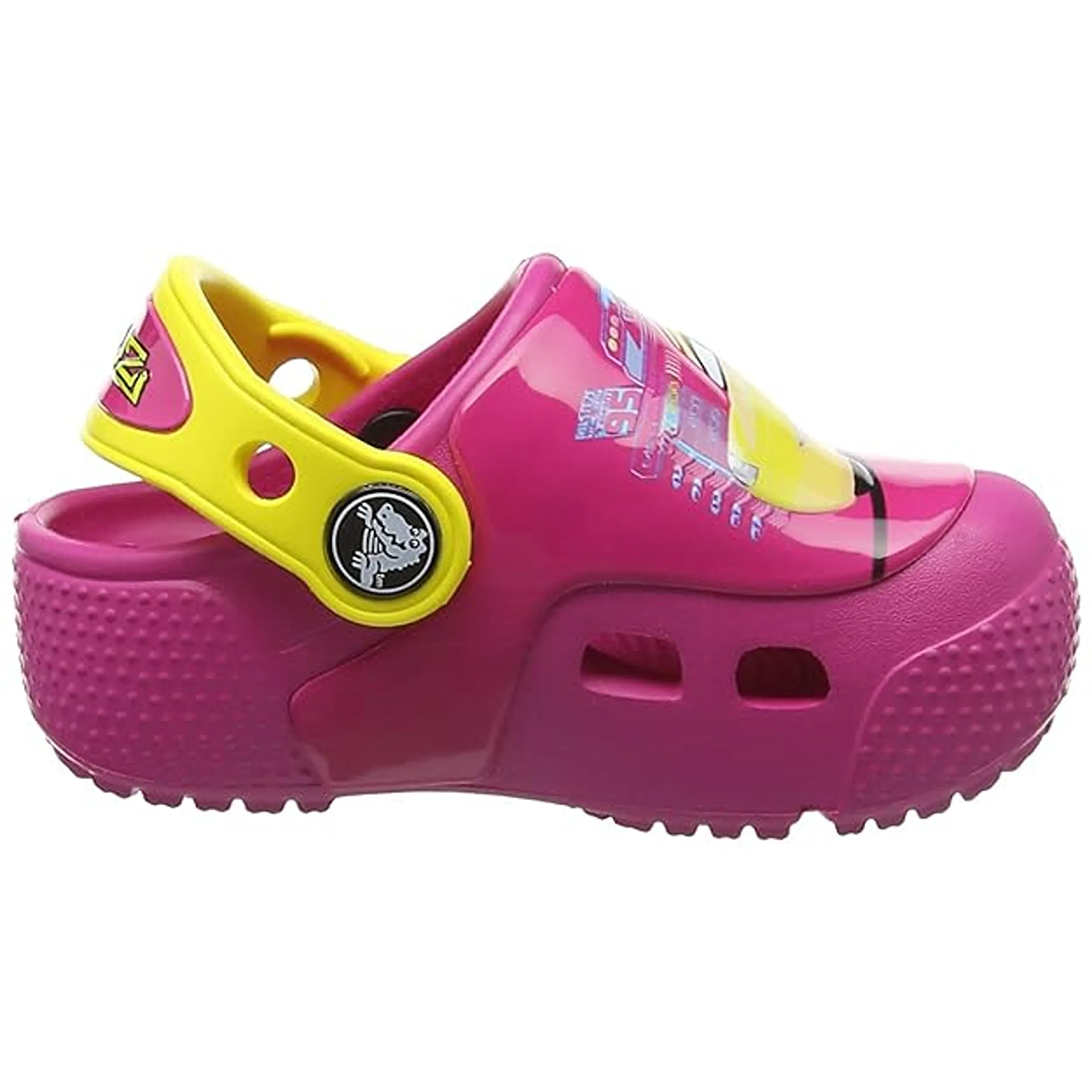 crocs Boys Crocsfunlab Lights Cars 3 Clog Clogs