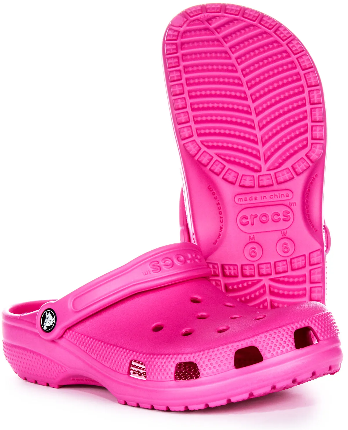 Crocs Classic Clog In Fuchsia