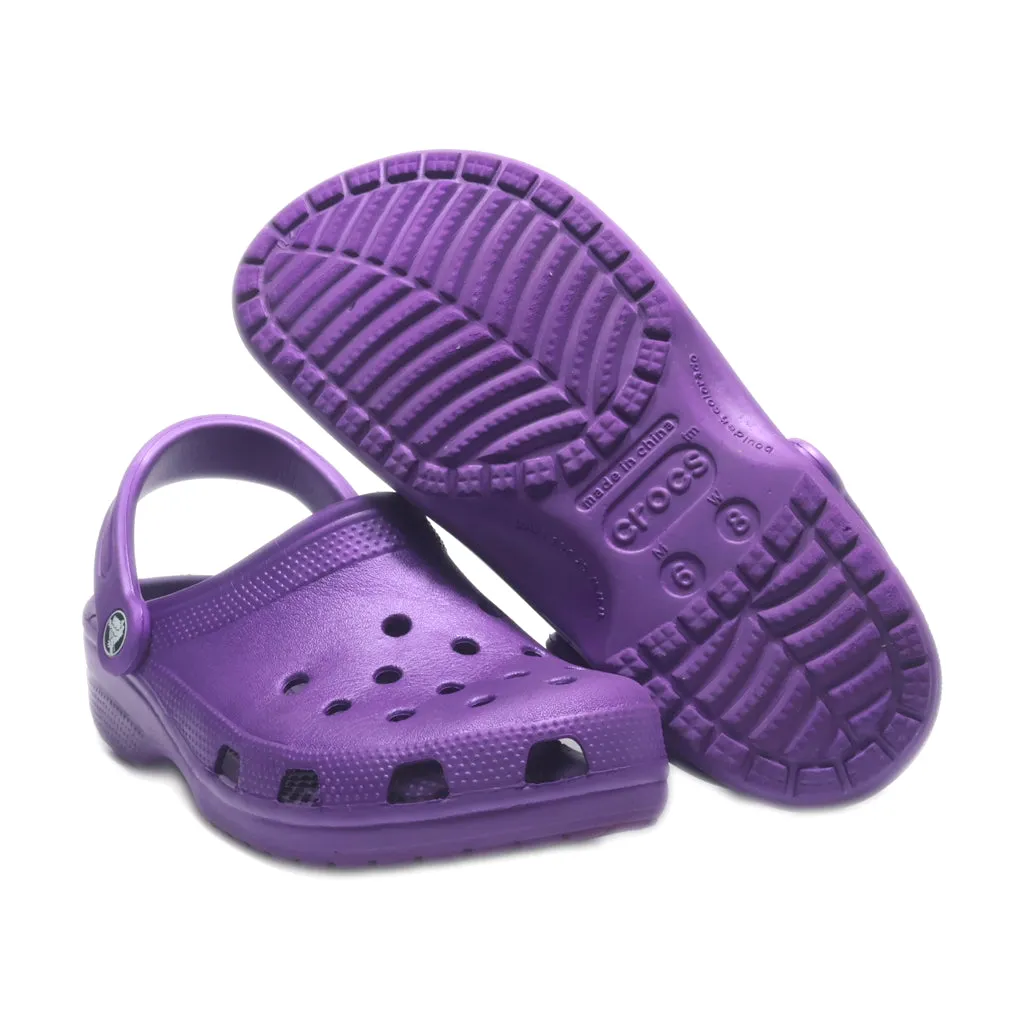 Crocs Classic Clogs Eva Purple Colour For Women