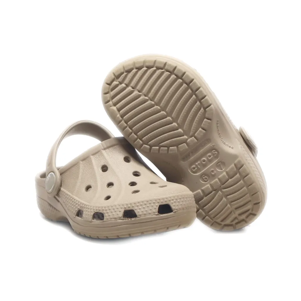 Crocs Classic Clogs Rubber Brown Colour For Kids