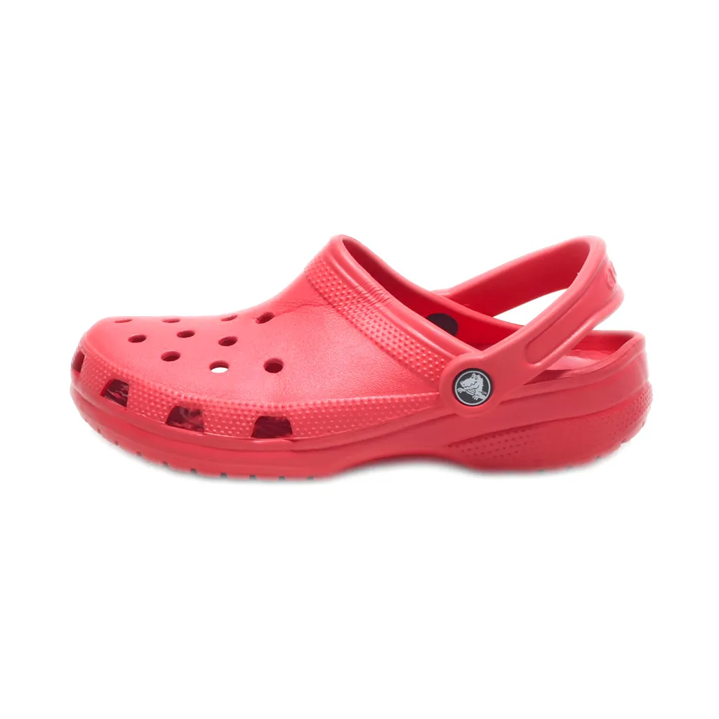 Crocs Classic Clogs Rubber Red Colour For Men