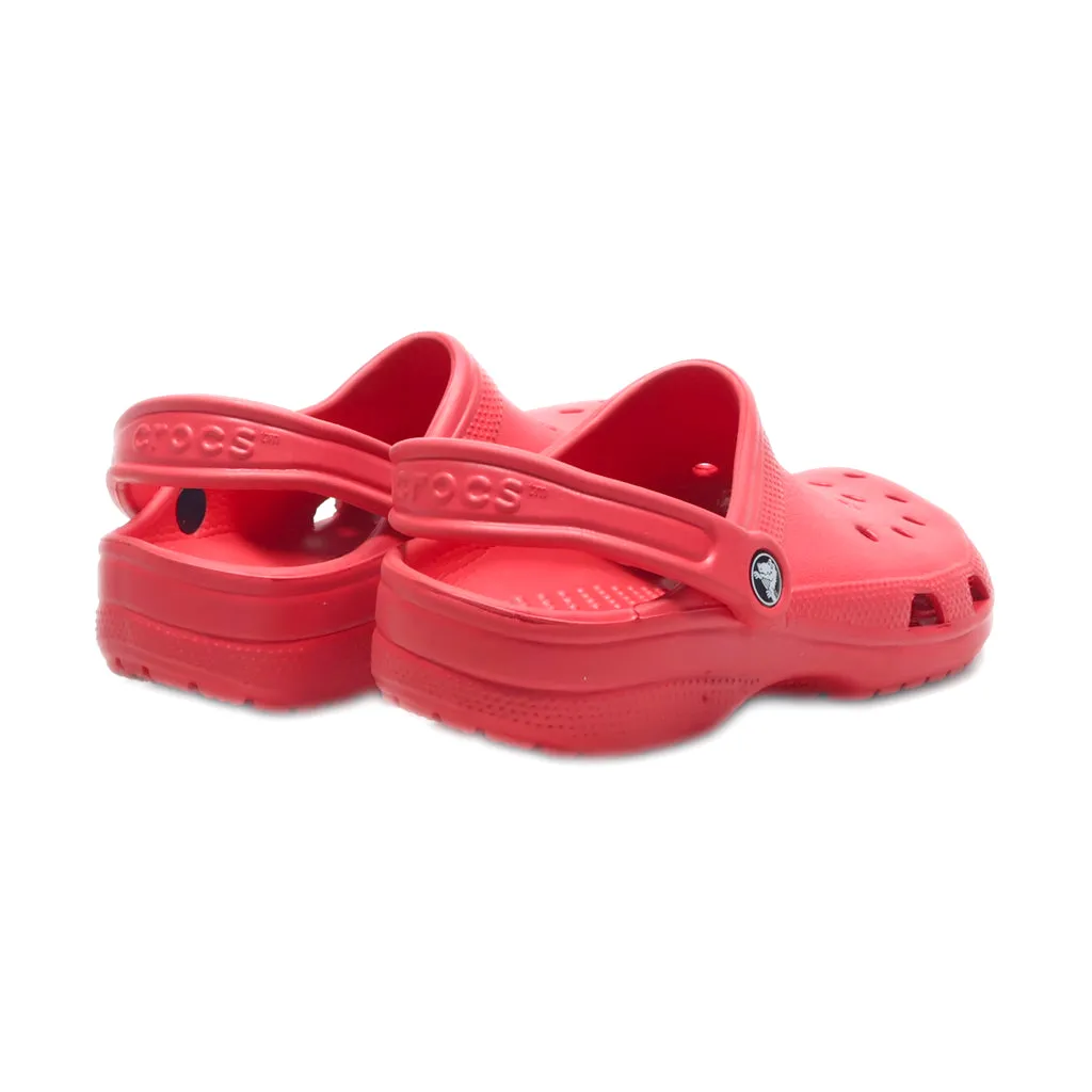 Crocs Classic Clogs Rubber Red Colour For Men