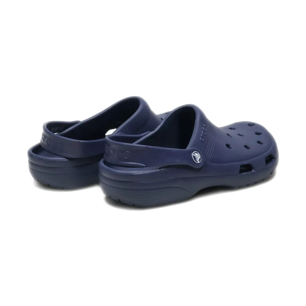 Crocs Classic Coast Clogs Rubber Blue Colour For Men