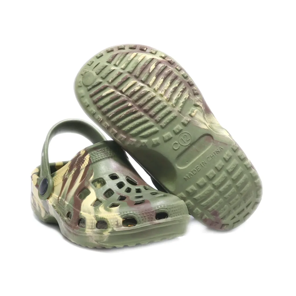 Crocs Clogs Eva Green Colour For Kids