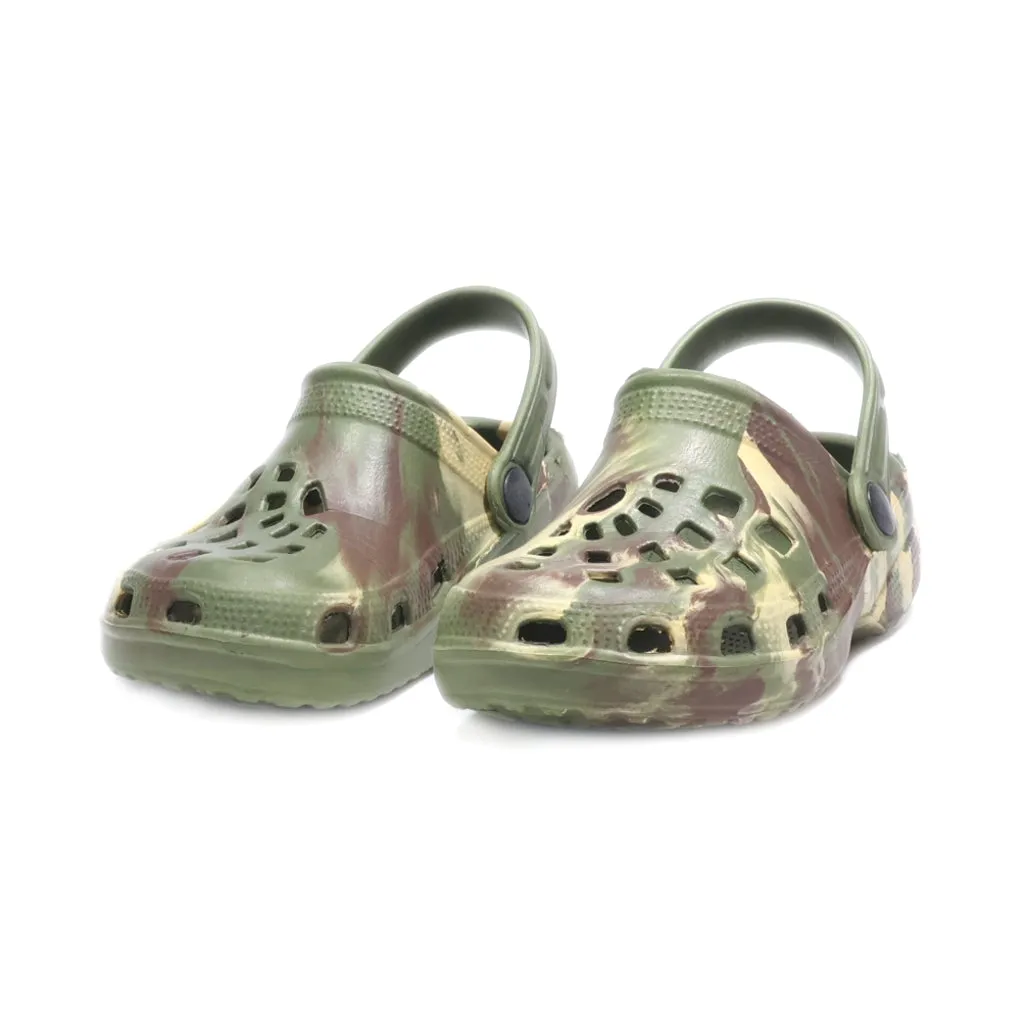 Crocs Clogs Eva Green Colour For Kids