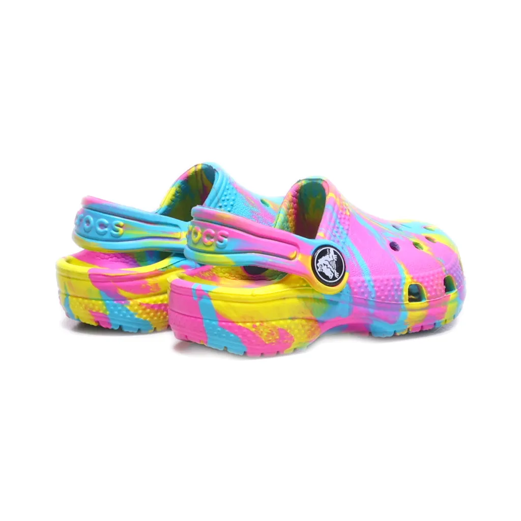 Crocs Clogs Rubber Multicolour Colour For Kids