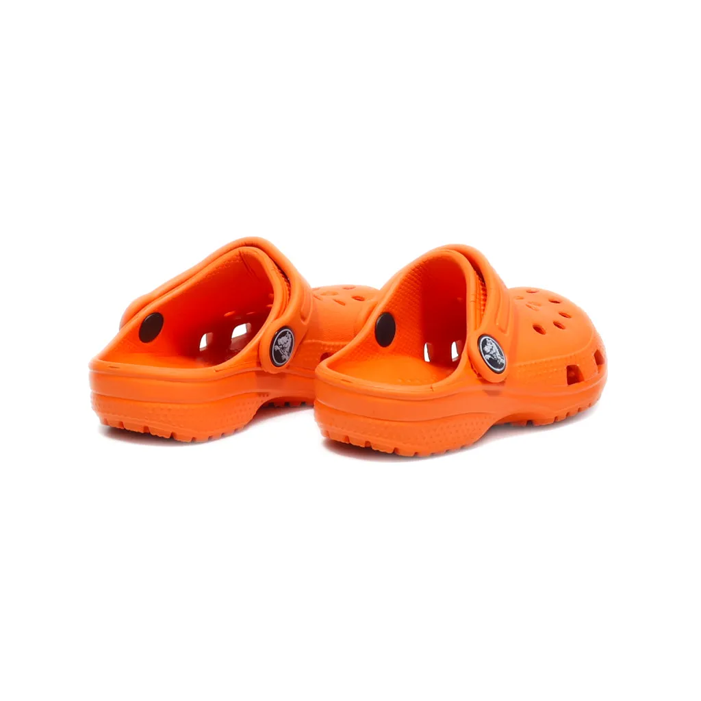 Crocs Clogs Rubber Orange Colour For Kids