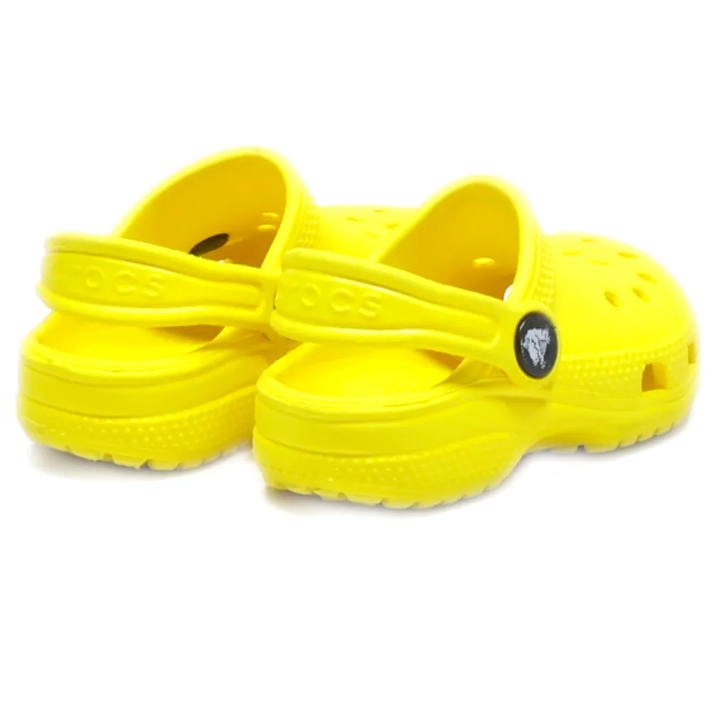 Crocs Clogs Rubber Yellow Colour For Kids