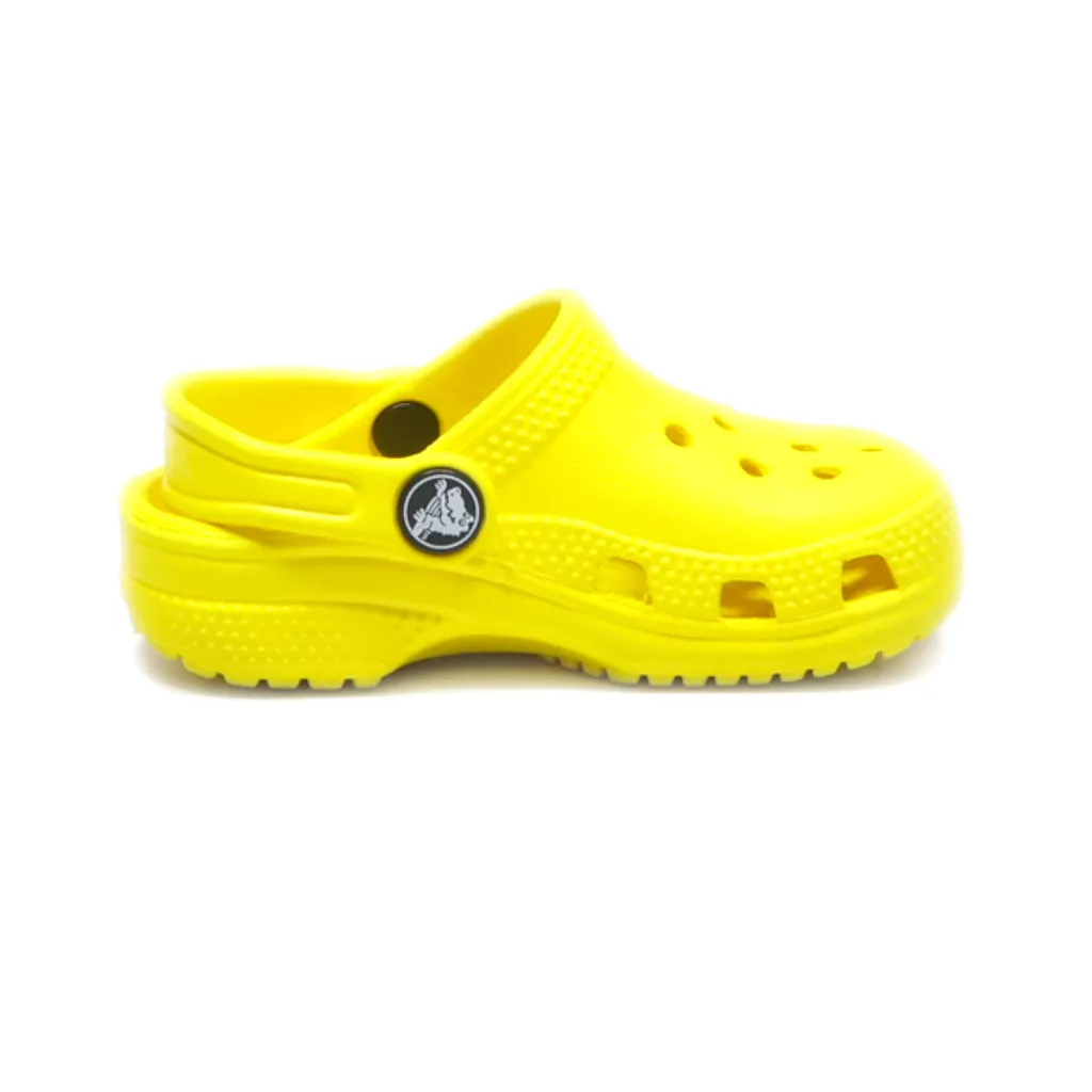 Crocs Clogs Rubber Yellow Colour For Kids