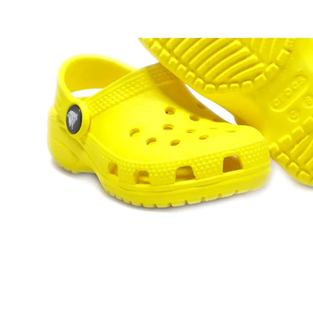 Crocs Clogs Rubber Yellow Colour For Kids