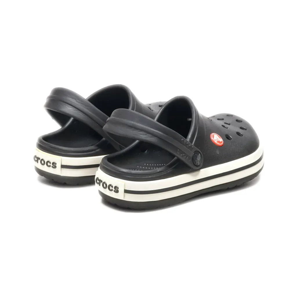 Crocs Crocband Clog Clogs Rubber Black Colour For Kids