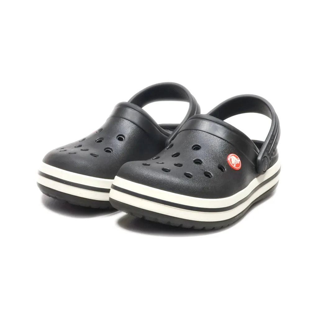 Crocs Crocband Clog Clogs Rubber Black Colour For Kids