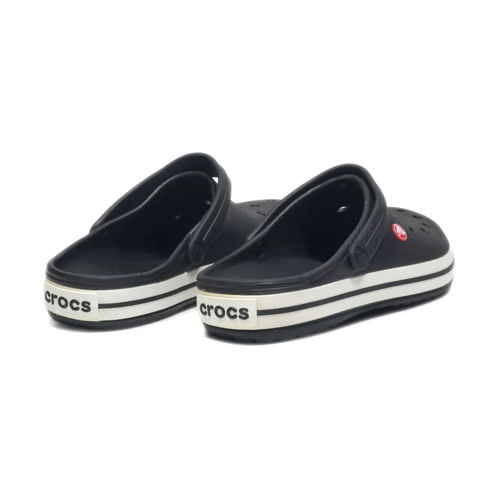 Crocs Crocband Clogs Rubber Black Colour For Women