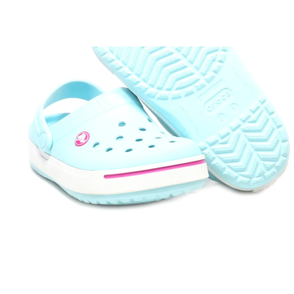 Crocs Crocband Ii Clogs Rubber Blue Colour For Kids