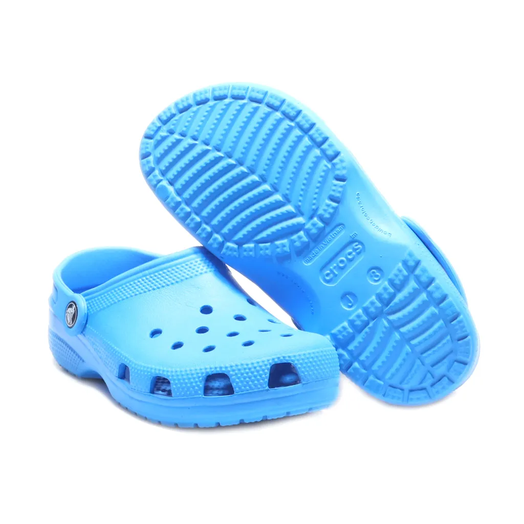 Crocs Crocslights Butterfly Clogs Eva Blue Colour For Kids