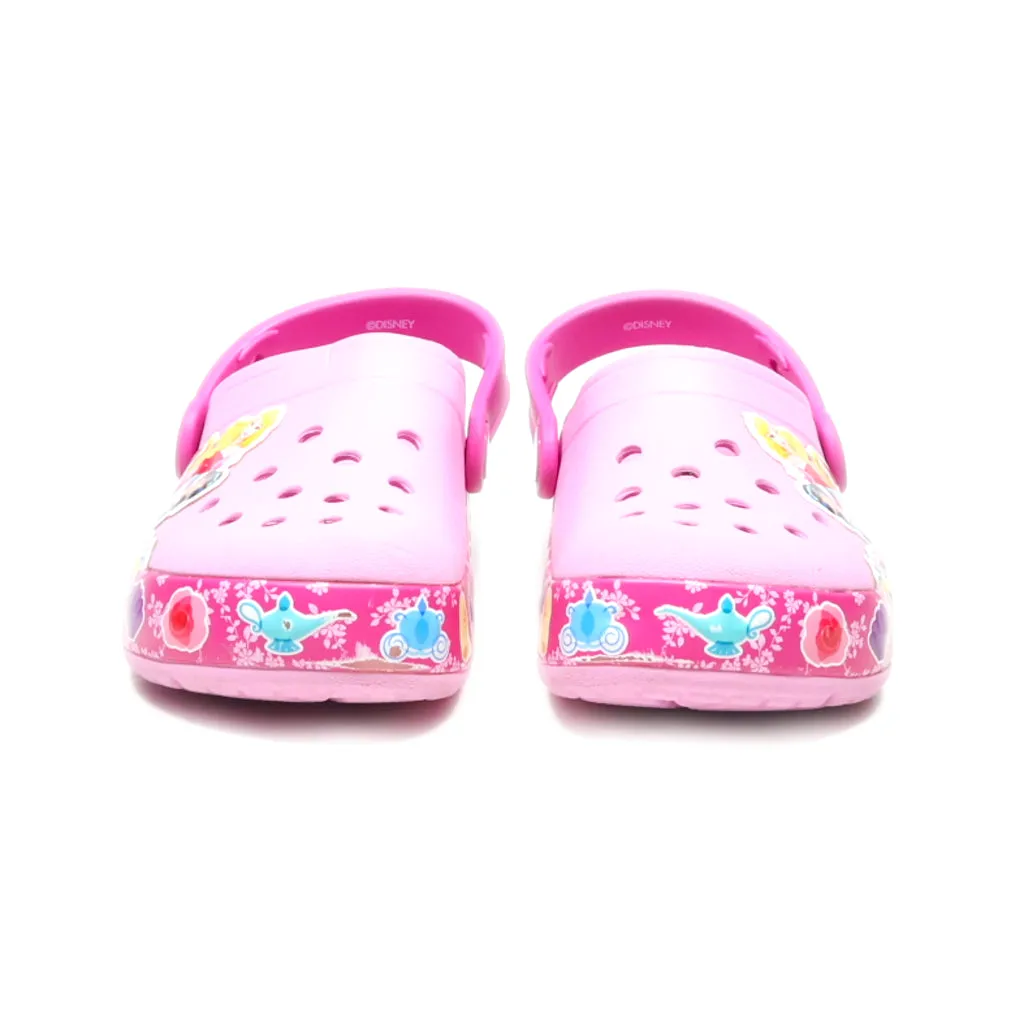 Crocs Fun Lab Princess Band Light Clogs Rubber Pink Colour For Kids