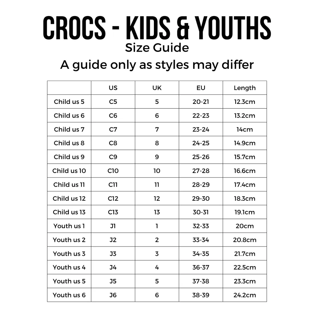 Crocs Kids - Classic Space Glitter Clog Dark Iris Purple- Junior Youths Sizes