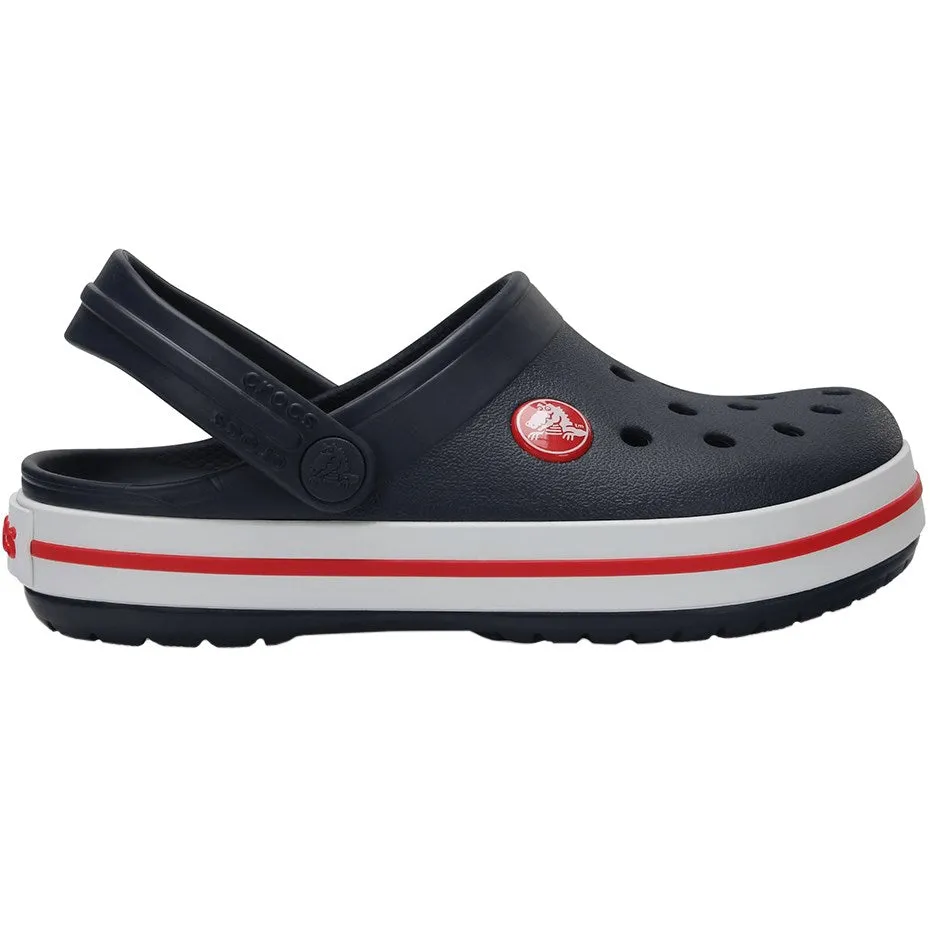 Crocs Kids Toddler Crocband Clog Red-Navy Clogs 207005 485 22-23