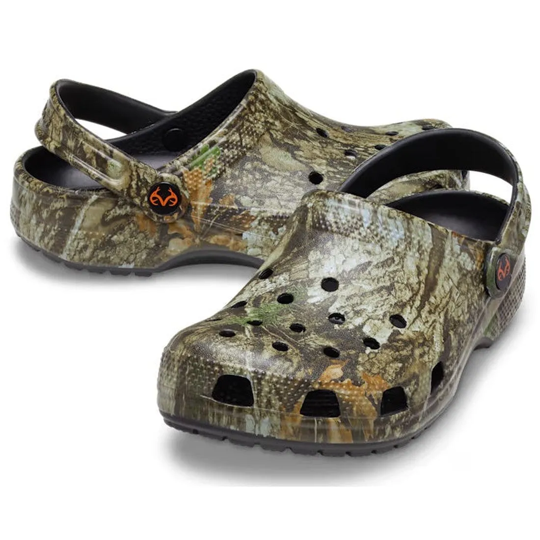 Crocs Kids - Youths RealTree APX Camo Classic Clog K Khaki