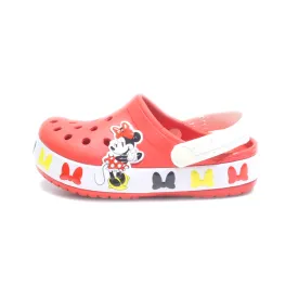 Crocs Mickey Mouse And Minnie Mouse Clogs Eva Red Colour For Kids