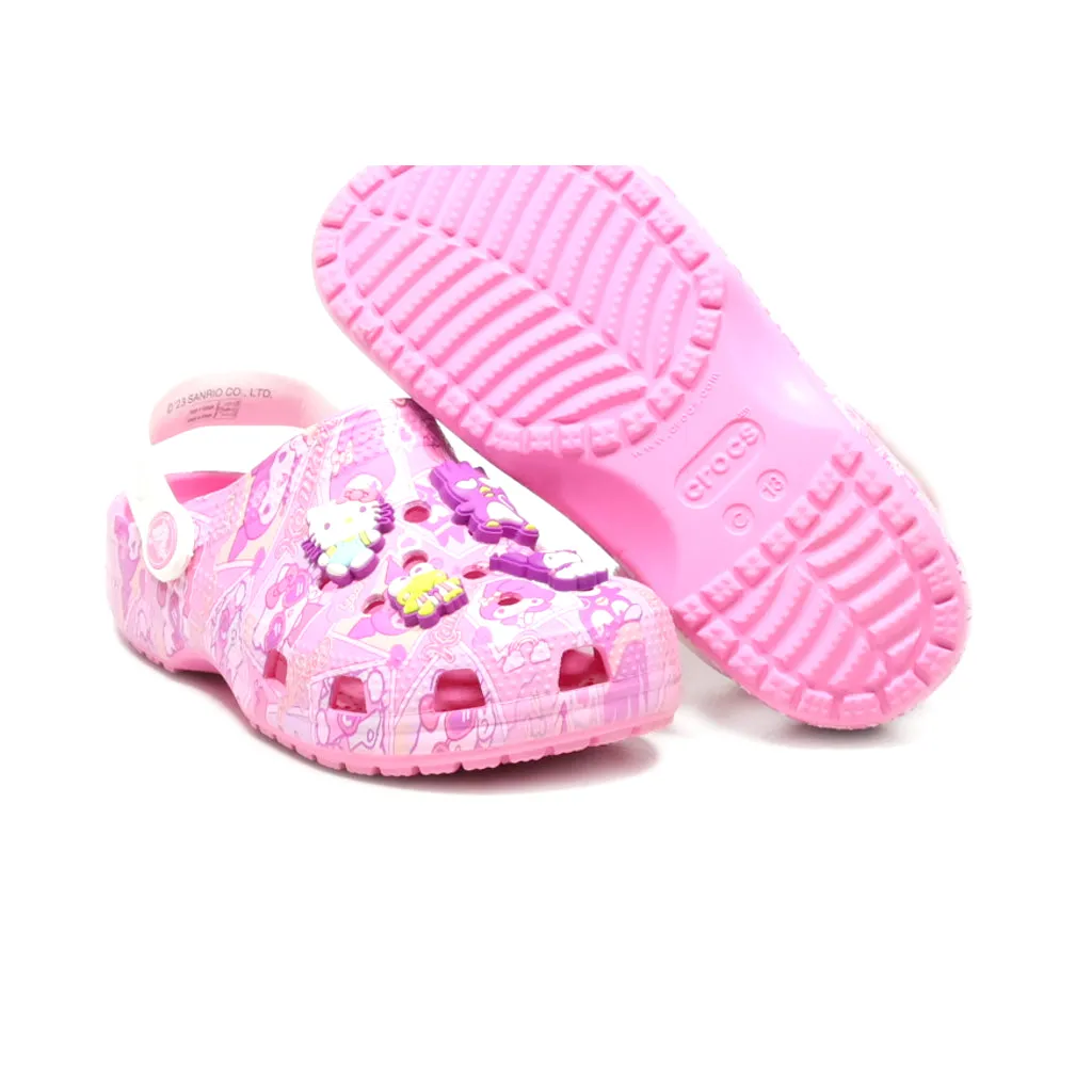 Crocs Sanrio Hello Kitty & Friends Classic Clogs Rubber Pink Colour For Kids