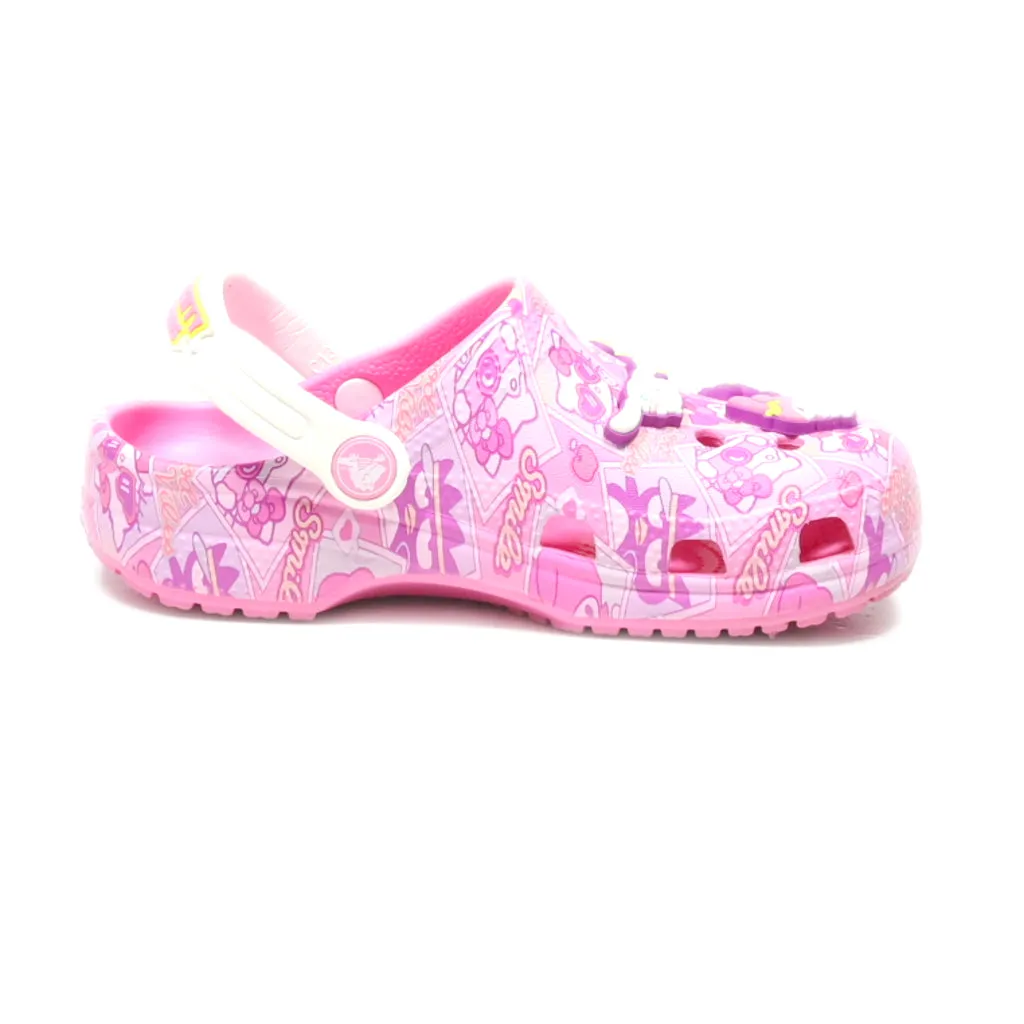 Crocs Sanrio Hello Kitty & Friends Classic Clogs Rubber Pink Colour For Kids