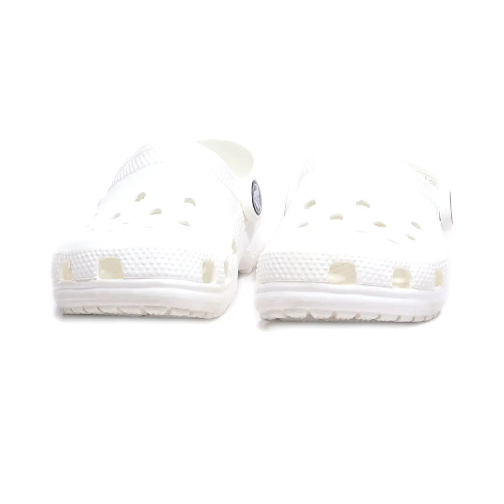 Crocs Sling Back Clogs Rubber White Colour For Kids