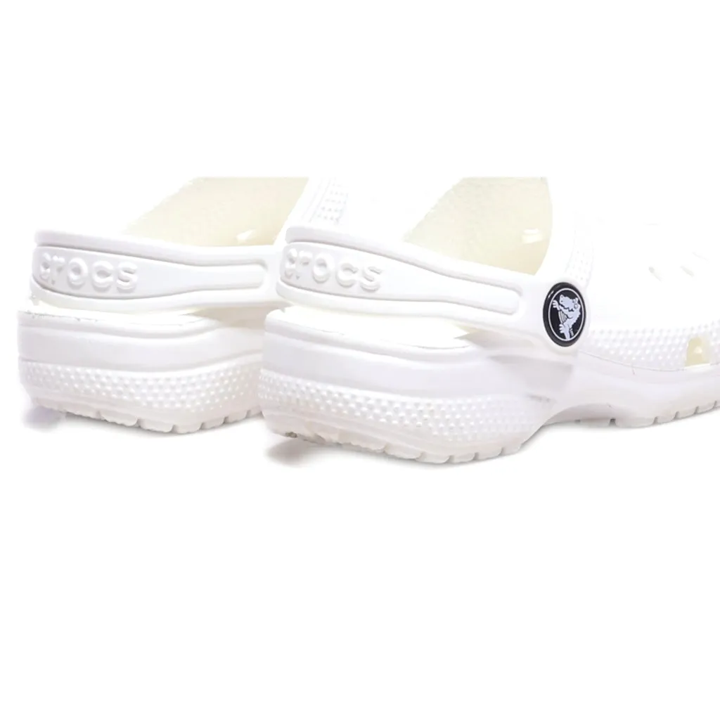 Crocs Sling Back Clogs Rubber White Colour For Kids