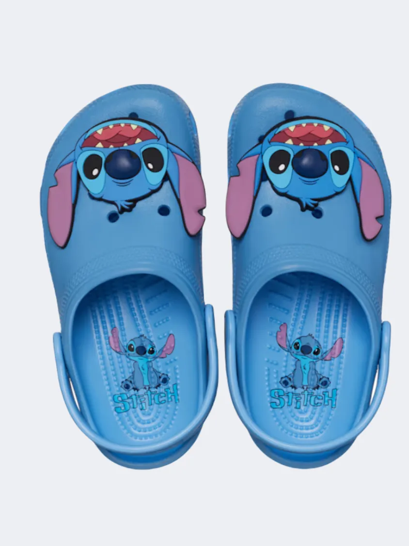 Crocs Stitch Classic Clog Kids Lifestyle Slippers Oxygen