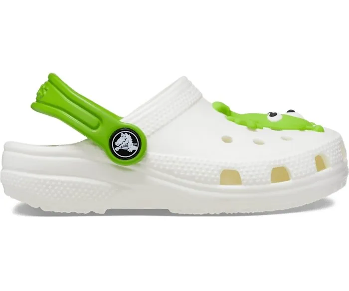 Crocs Toddler Classic Glow-In-The-Dark Alien Clog - Multi