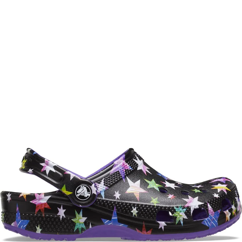 Crocs Toddler Classic Star Print Clog